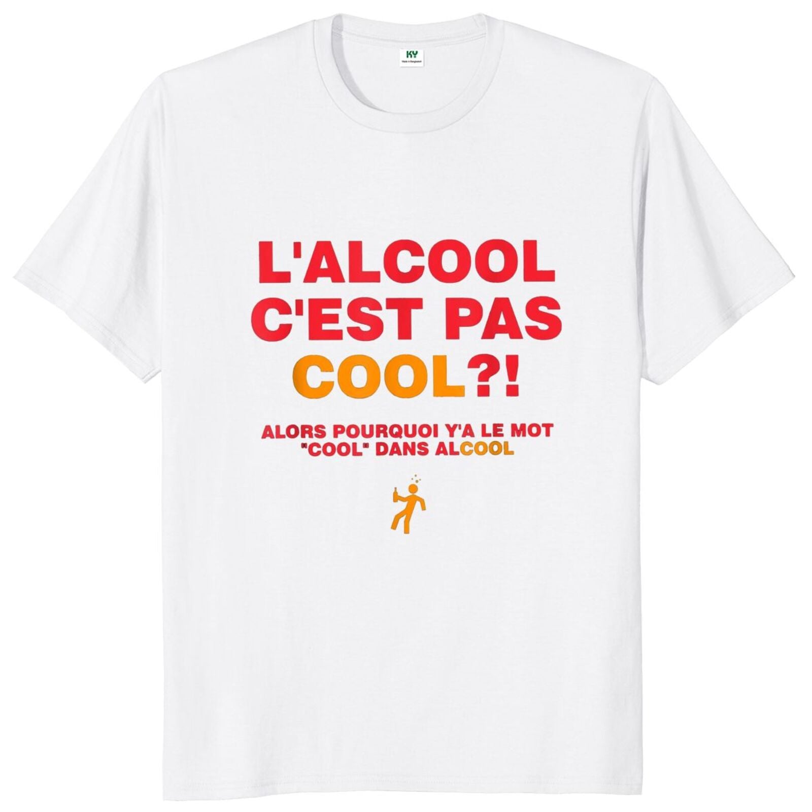 T-Shirt beauf | L'alcool C'est Pas Cool