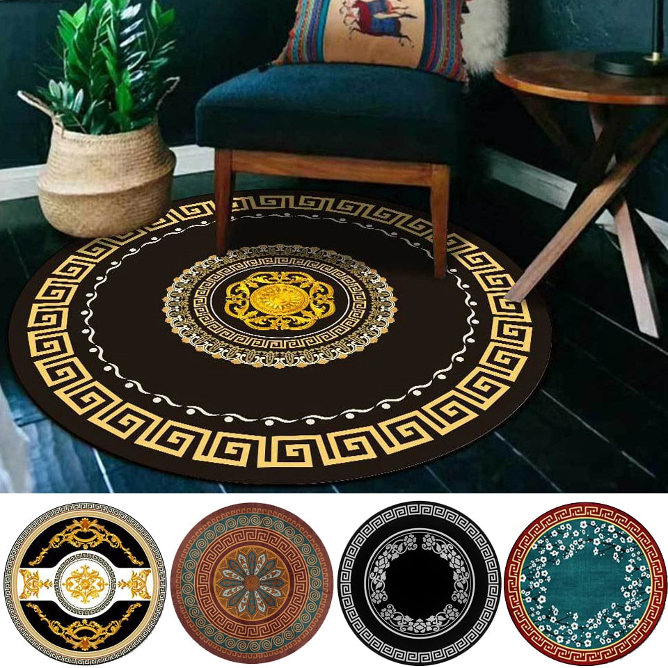 Tapis Gitans Romani Lot De 4 Tapis Gitan/lavables Romany - Design Grec, Gris Charbon, Dimensions Différentes Tapis Rya Tapis Gitans Romani Lot De 4 Tapis Gitan/lavables Romany - Design Grec, Gris Charbon, Dimensions Différentes Tapis Rya