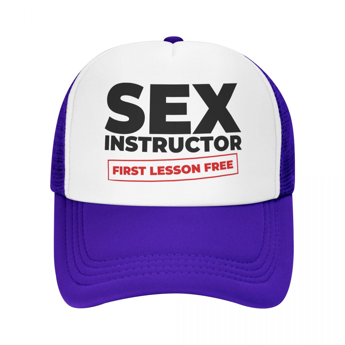 Casquette Sex Instructor violette
