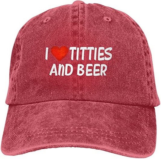 Casquette Beauf | I Love Titties and Beer