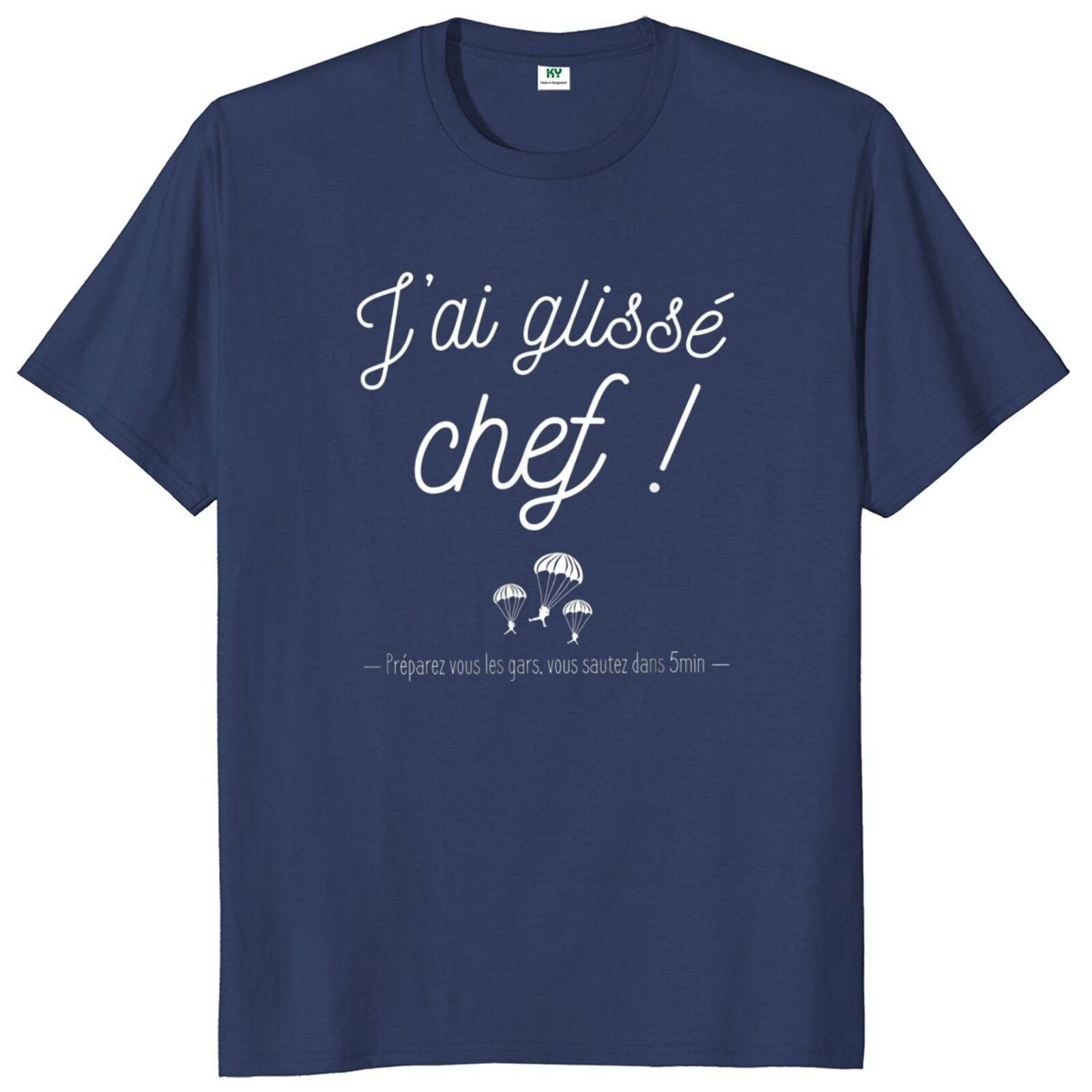 T-Shirt beauf | J'ai Glissé Chef