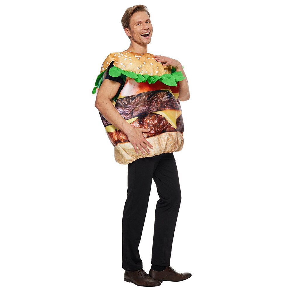 Costume burger humain