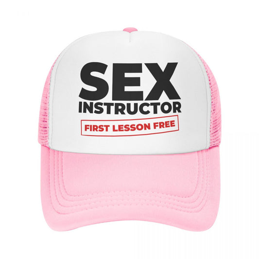 Casquette Sex Instructor rose
