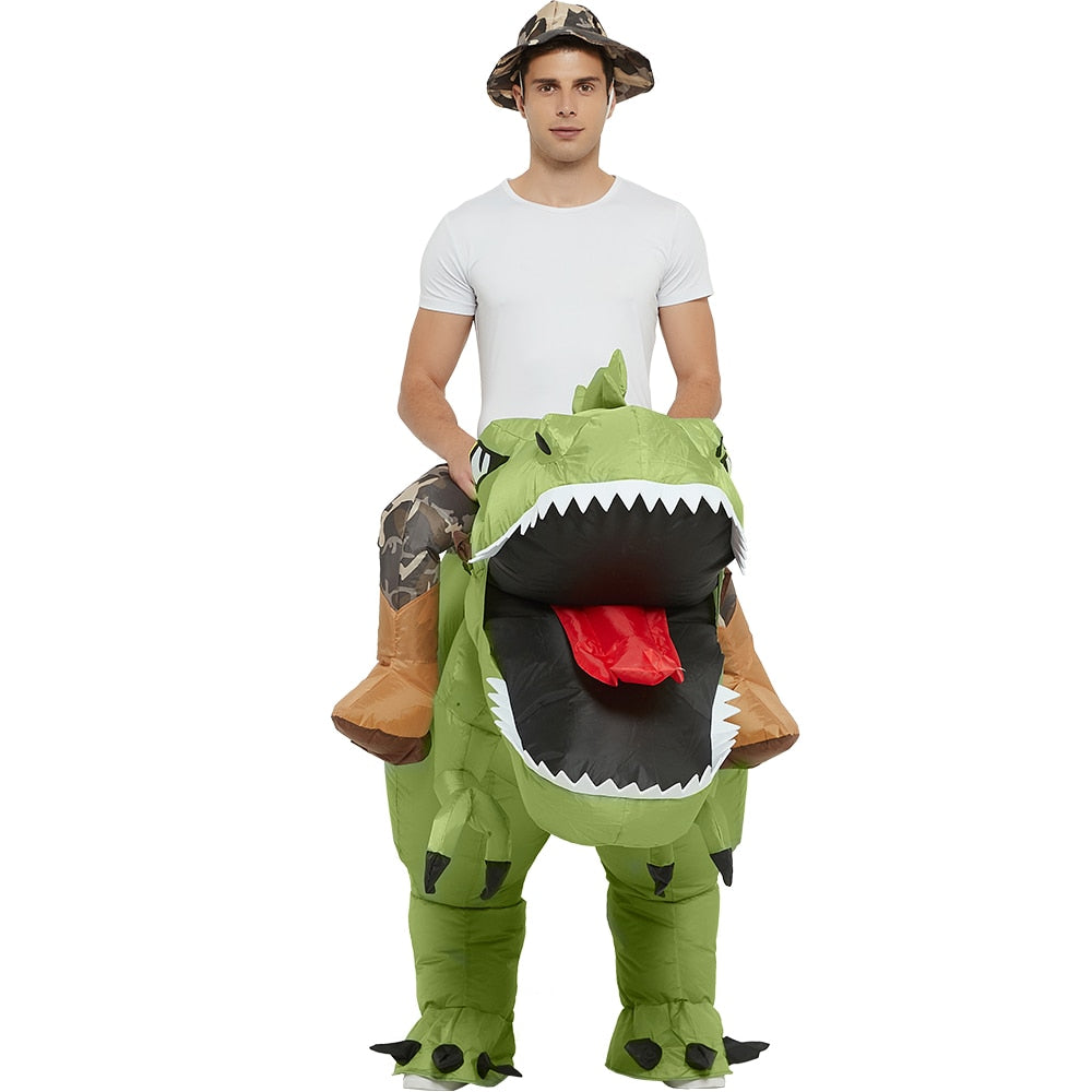 Déguisement mascotte beauf | T-Rex