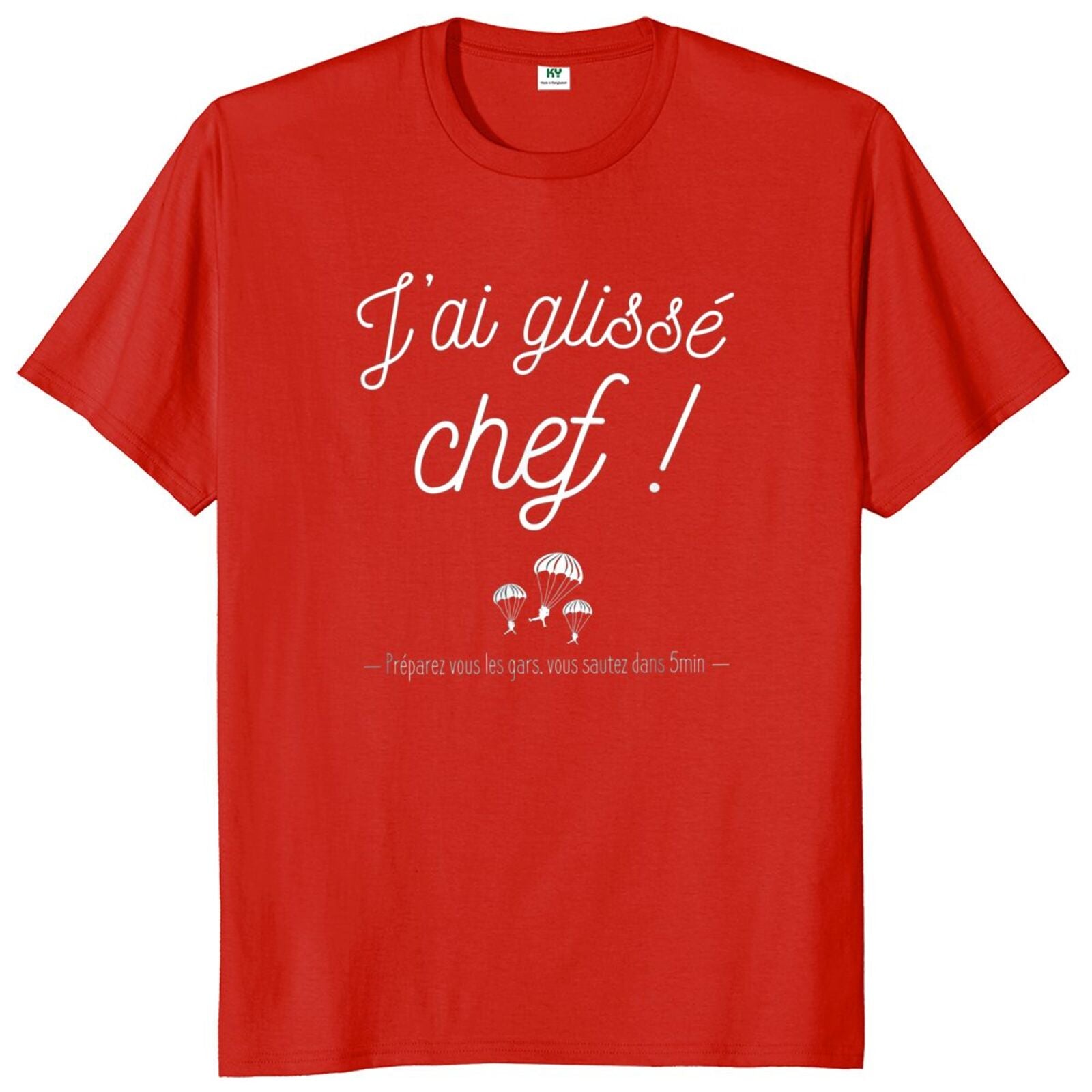 T-Shirt beauf | J'ai Glissé Chef