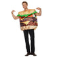 Costume burger humain
