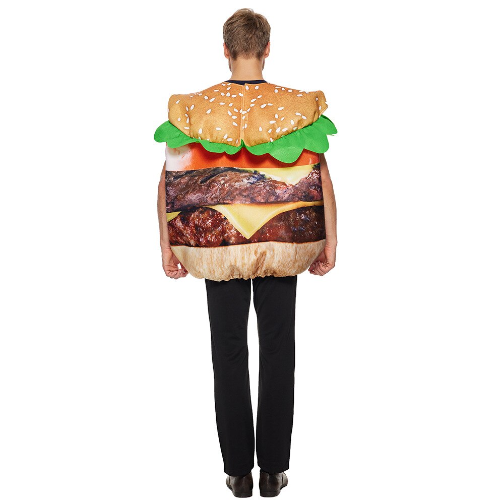 Costume burger humain