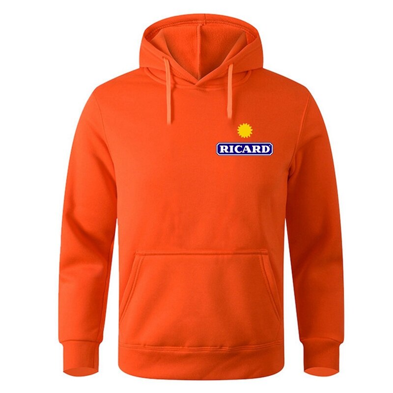 Sweatshirt Ricard Beauf - petit logo orange