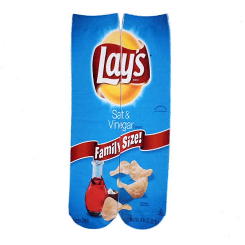 Chaussettes beauf | Chaussettes marque de chips lays