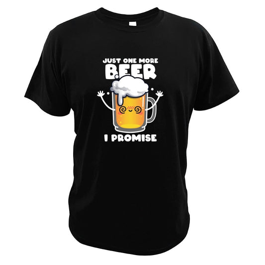 T-Shirt beauf | T-shirt"Juste une dernière bière, promis"
