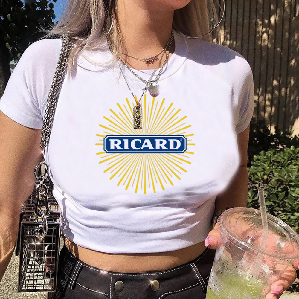 Crop top Girly Ricard Vintage