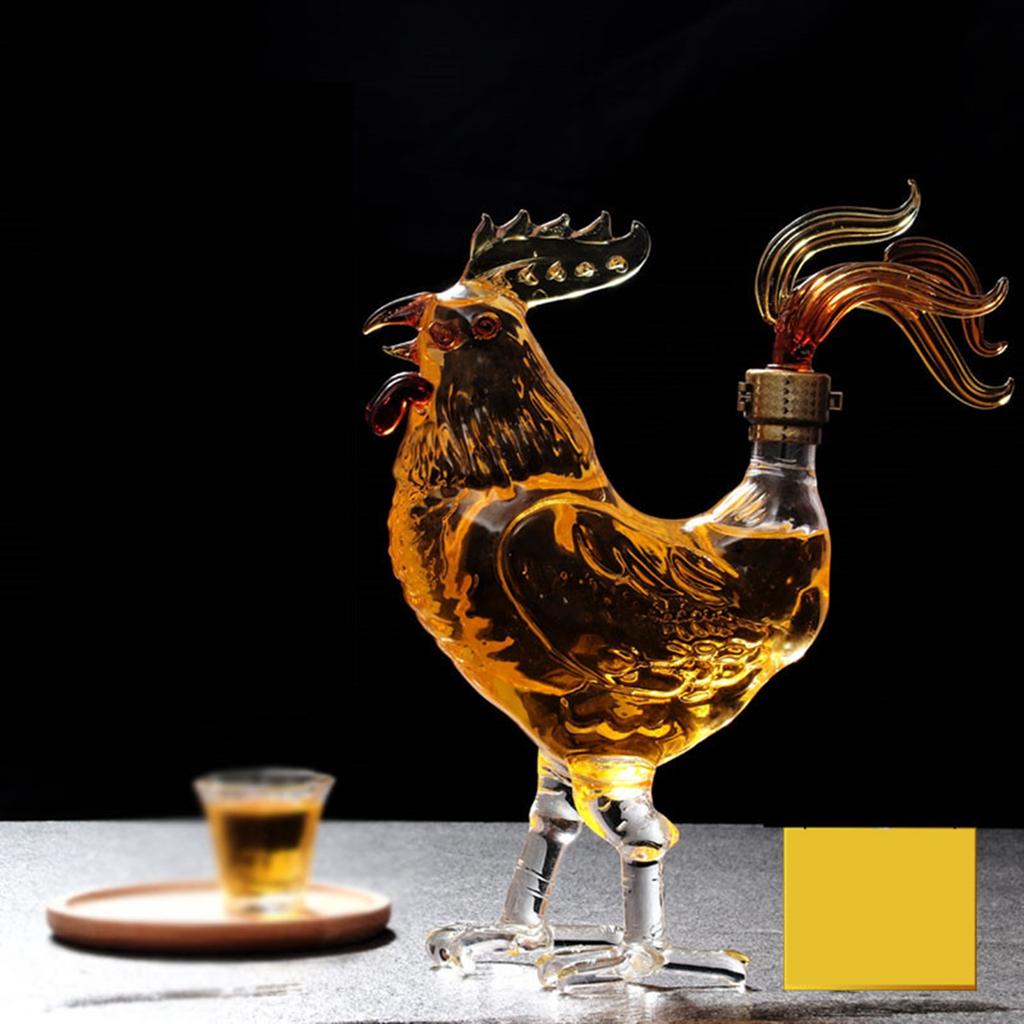 Décanteur Animal pour alcool coq