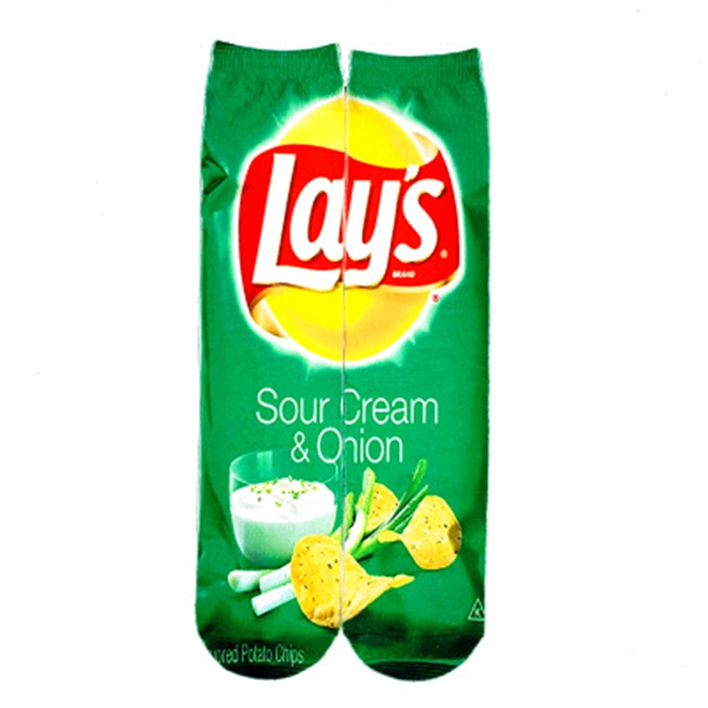 Chaussettes beauf | Chaussettes marque de chips lays