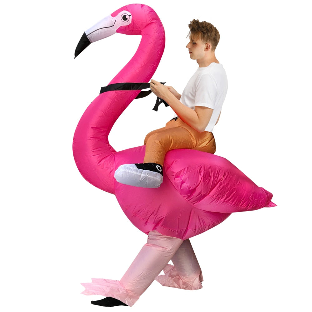 Costume beauf | Flamant rose