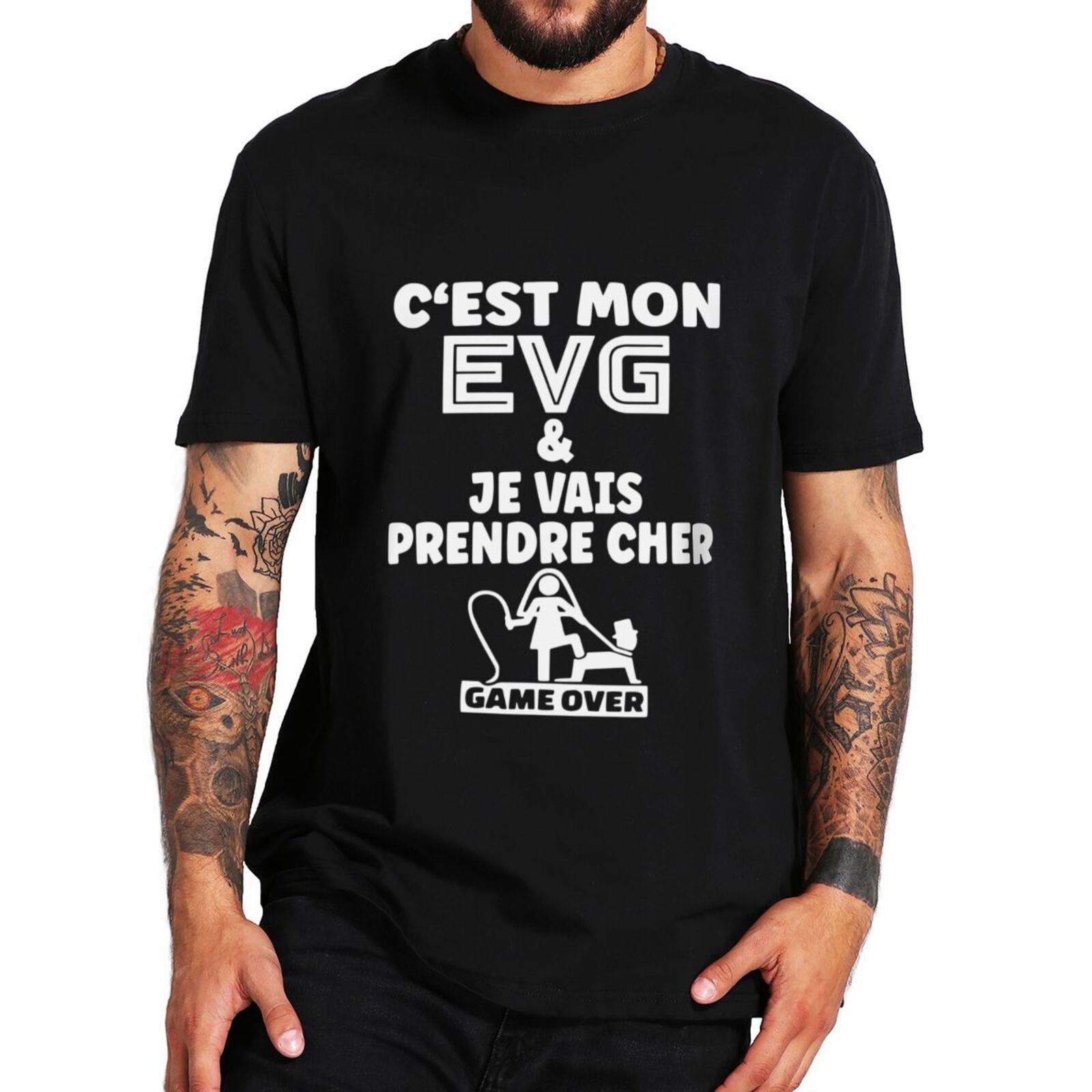 T-Shirt beauf | C'est mon EVG, je vais prendre cher