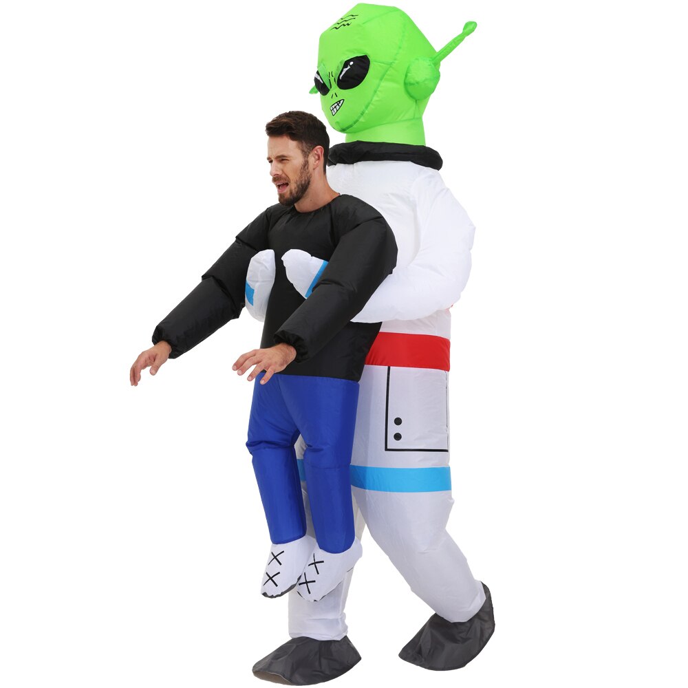 Déguisement mascotte beauf alien