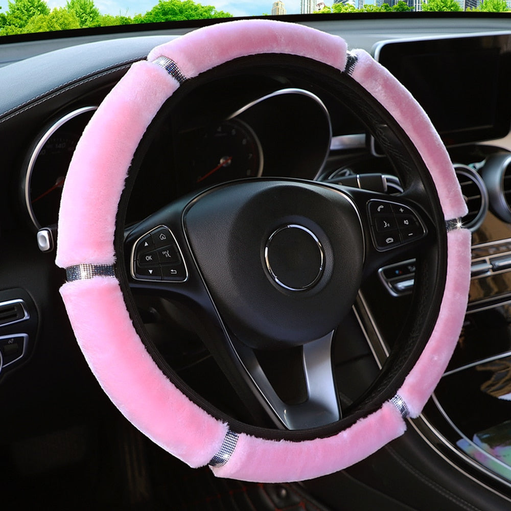 Couvre volant girly pour voiture
