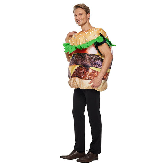 Costume burger humain