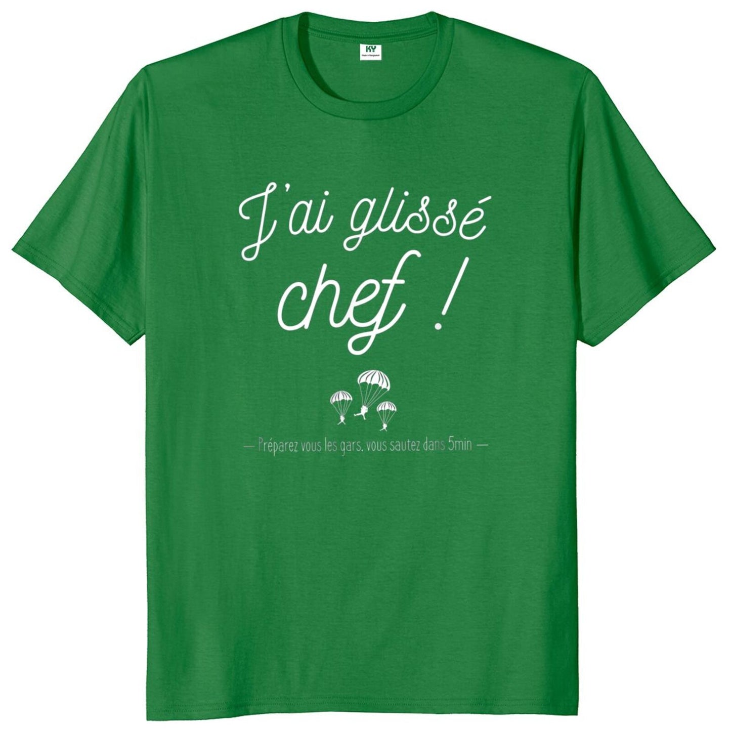 T-Shirt beauf | J'ai Glissé Chef