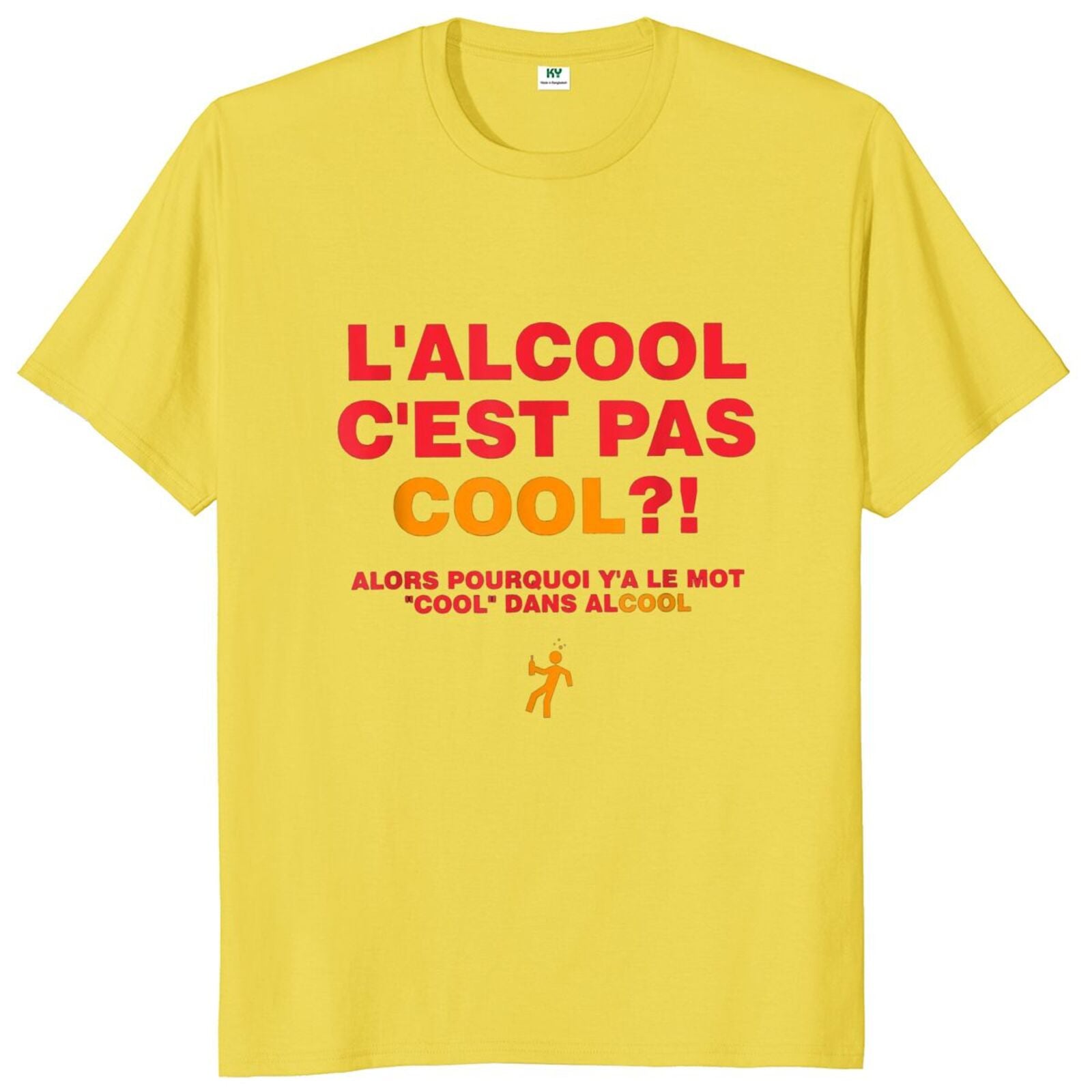 T-Shirt beauf | L'alcool C'est Pas Cool