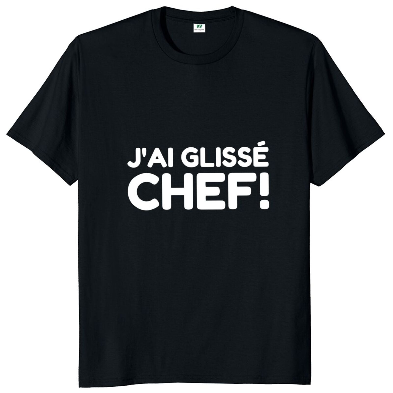 T-Shirt beauf | J'ai Glissé Chef