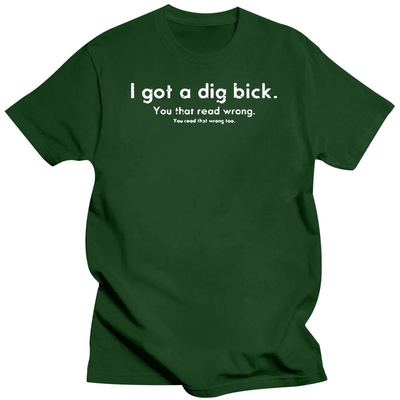 T-Shirt beauf | T-shirt big dick vert