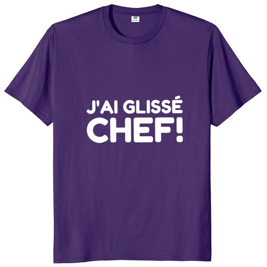 T-Shirt beauf | J'ai Glissé Chef