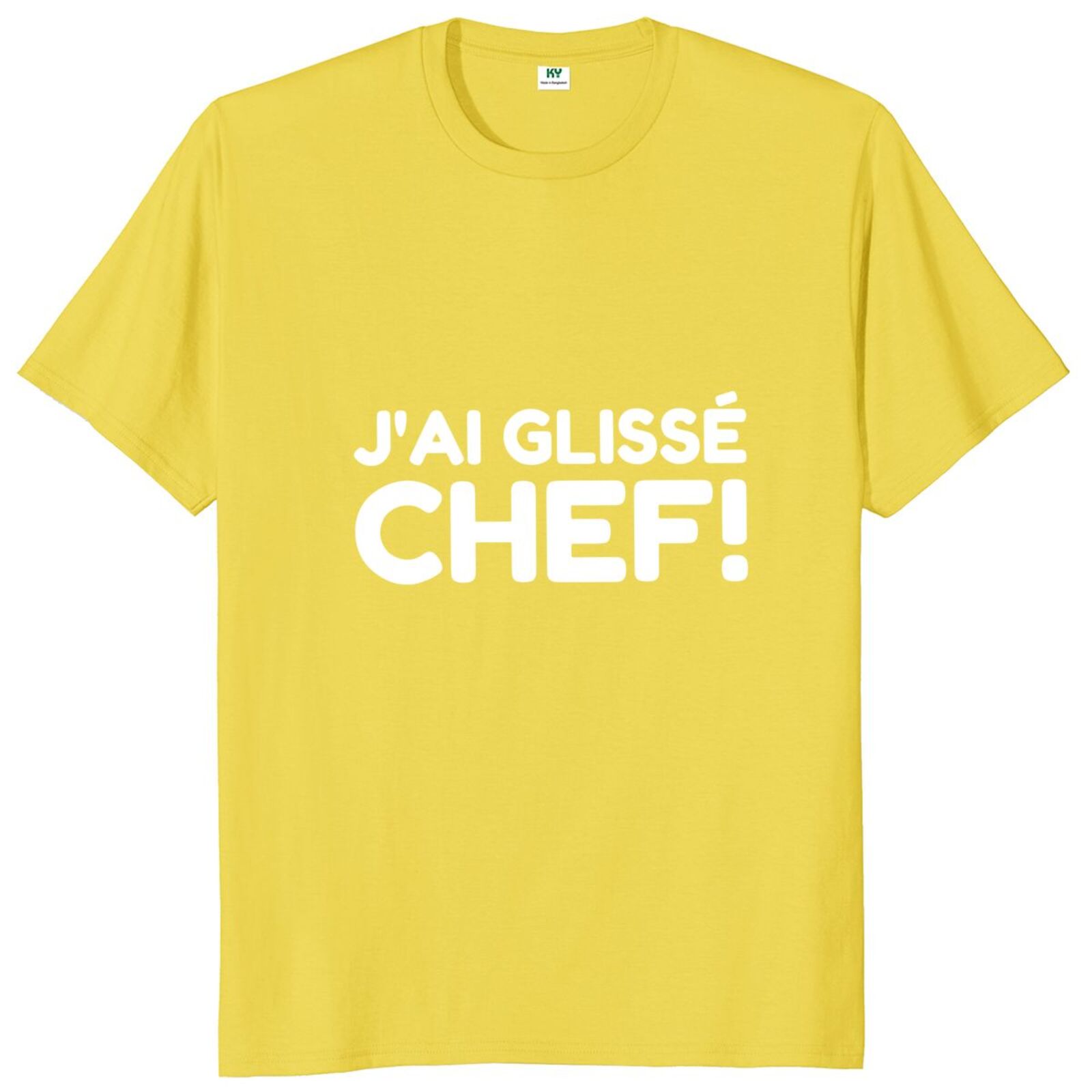 T-Shirt beauf | J'ai Glissé Chef