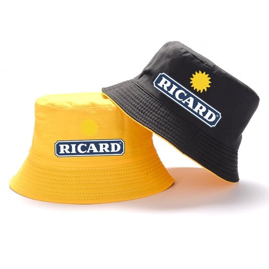 Chapeau, casquette, bob Ricard noir réversible - Rick Boutick