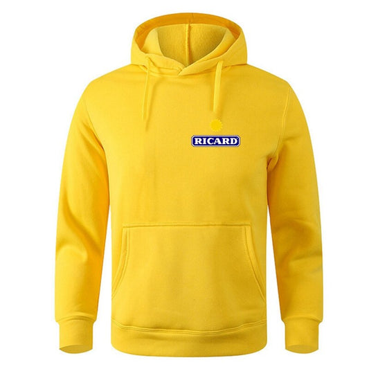 Sweatshirt Ricard Beauf - petit logo jaune