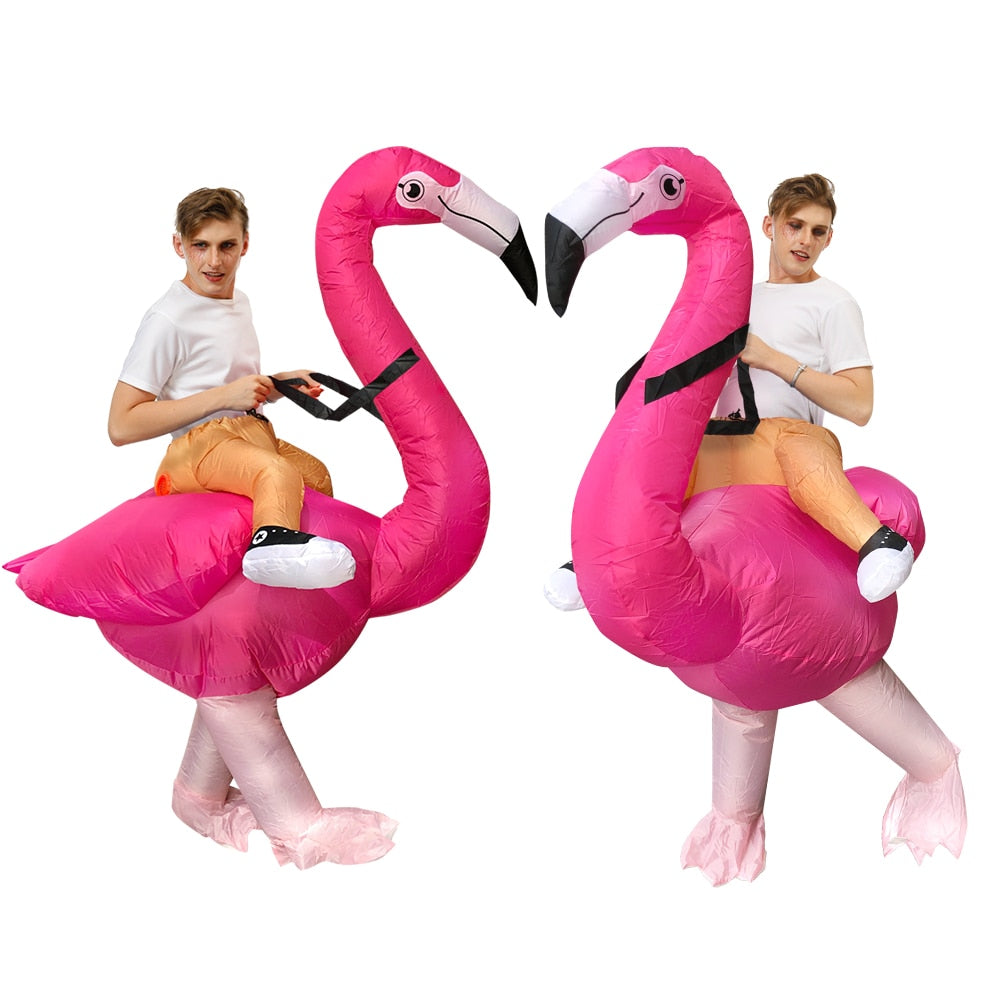 Costume beauf | Flamant rose