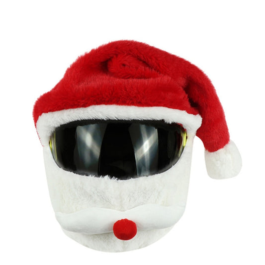 Couvre casque de moto beauf | Père Noël
