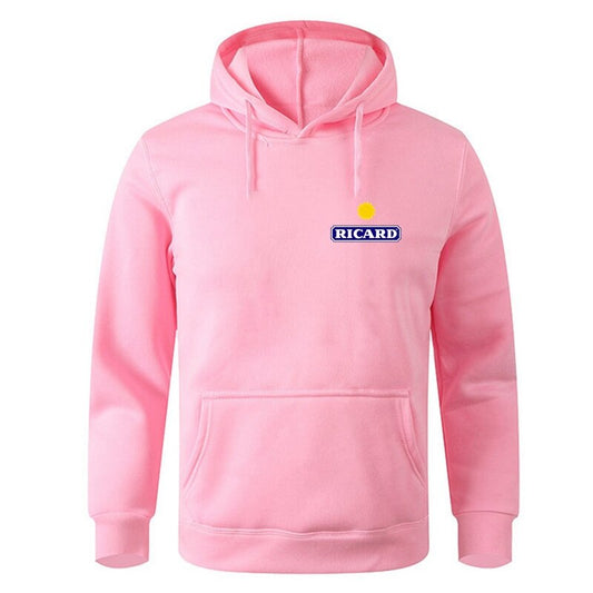 Sweatshirt Ricard Beauf - petit logo rose