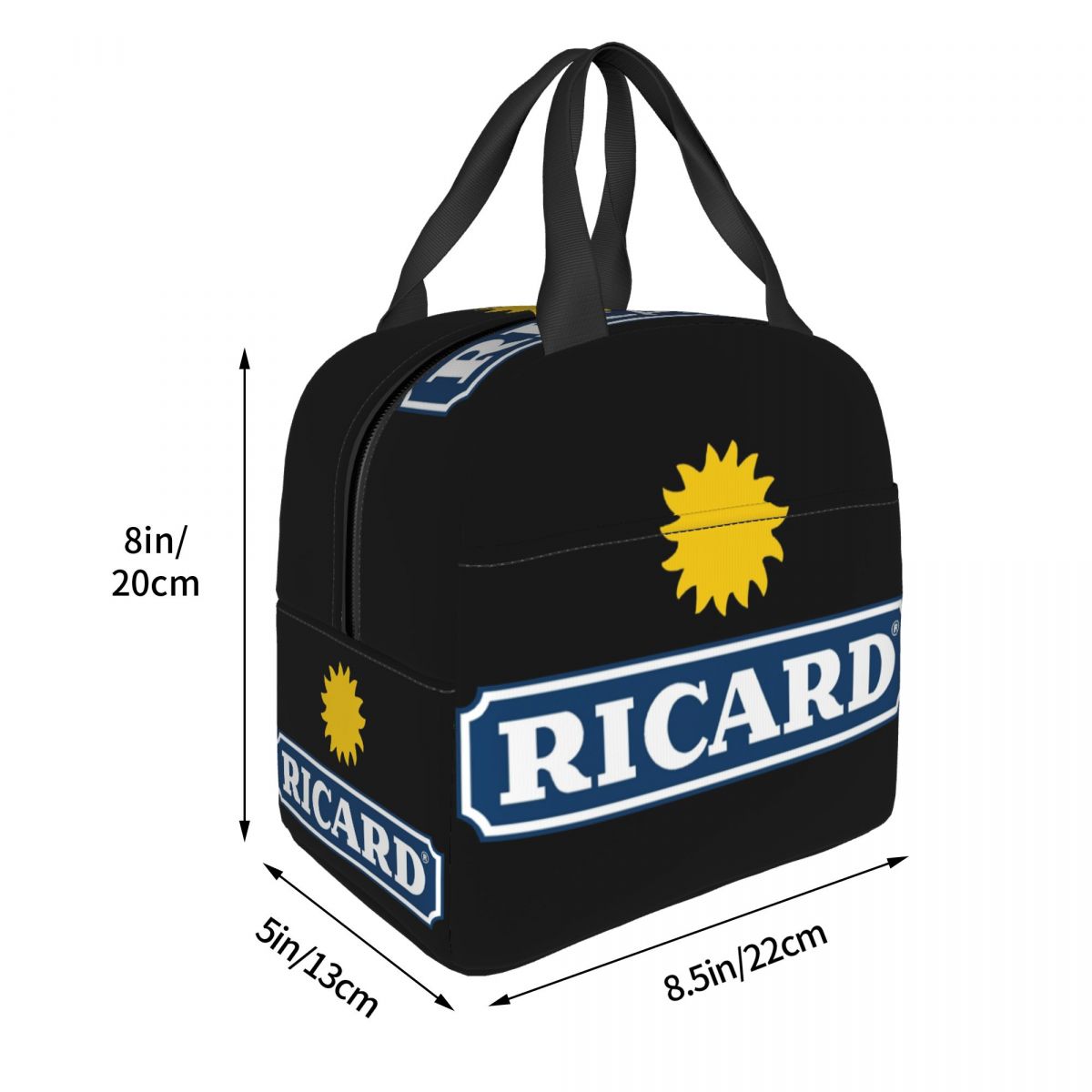 Sac Beauf | Sacoche Isotherme Ricard noir