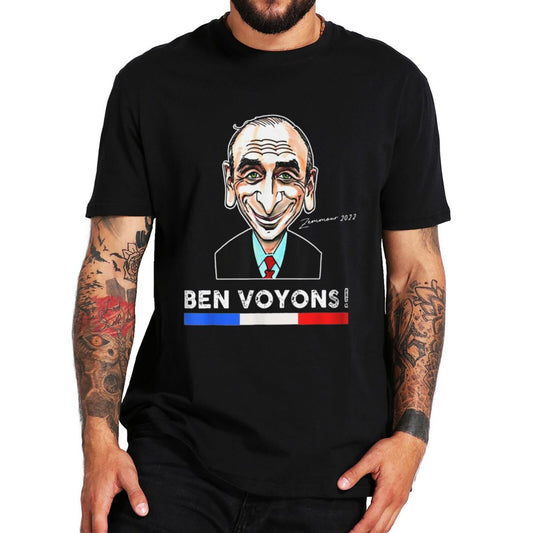 T-Shirt beauf | T-shirt Ben Voyons noir