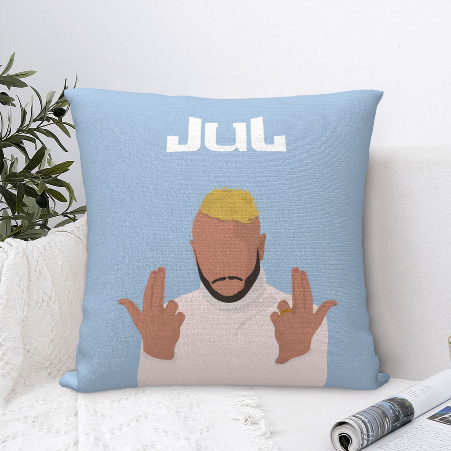 Housse de coussin beauf | Rappeur Jul