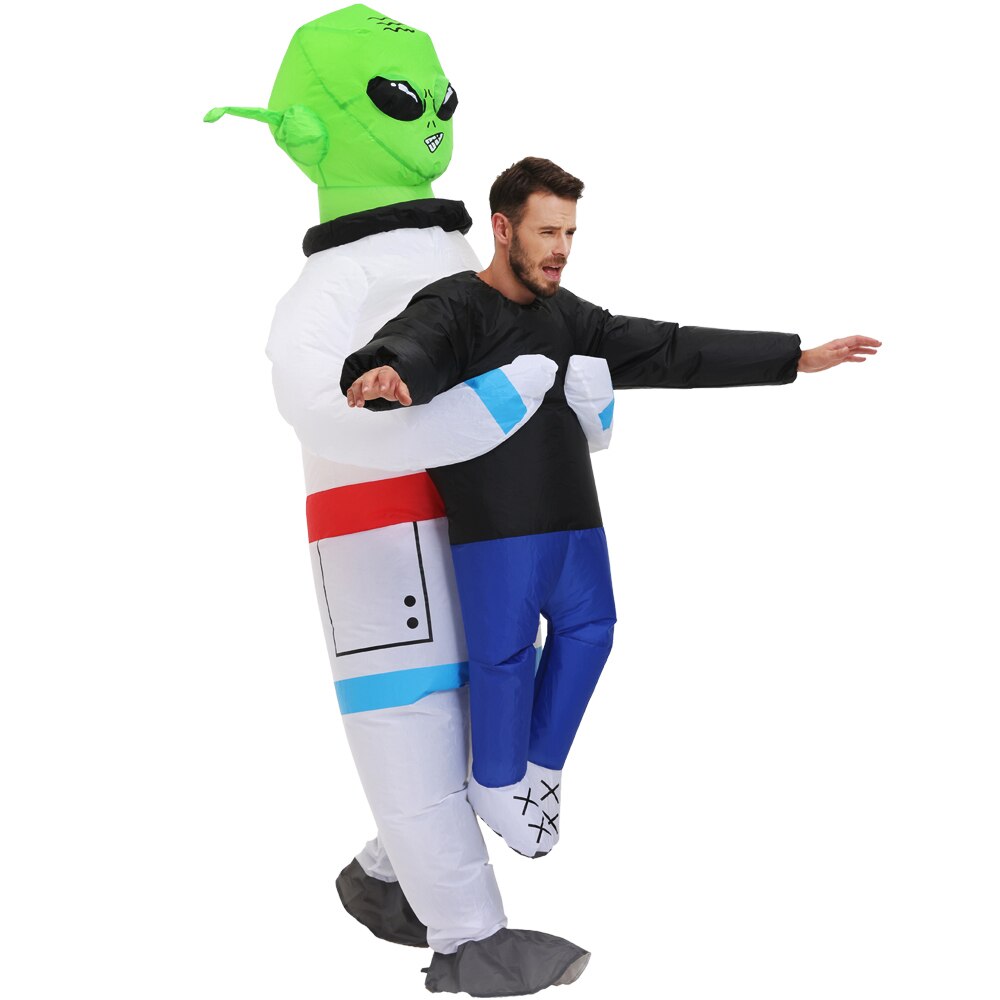 Déguisement mascotte beauf alien