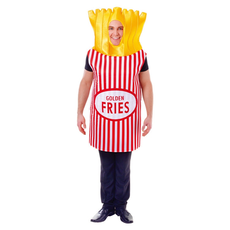Costume beauf | Street Food frites-french fries