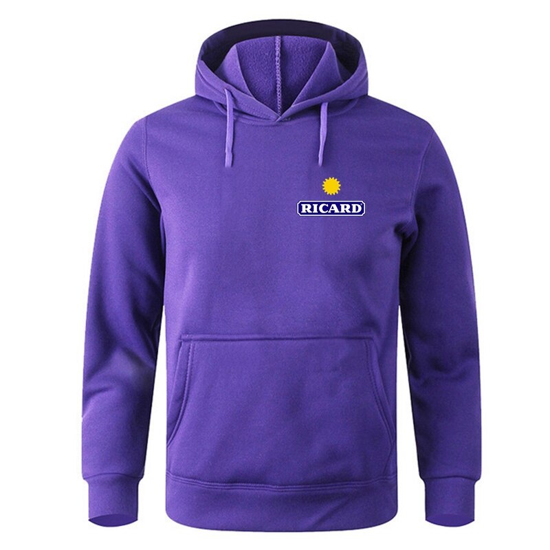 Sweatshirt Ricard Beauf - petit logo violet