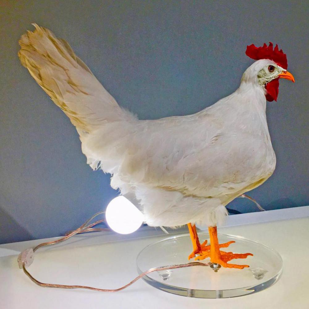 Décoration intérieur beauf | Lampe poulet