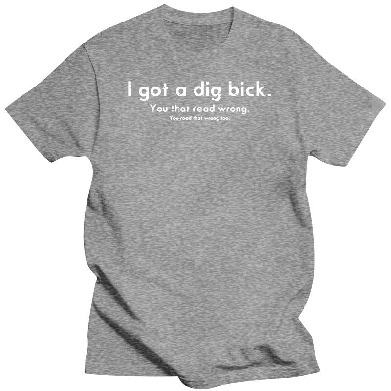 T-Shirt beauf | T-shirt big dick gris