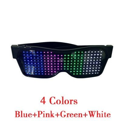 Lunettes beauf à LED 4 couleurs