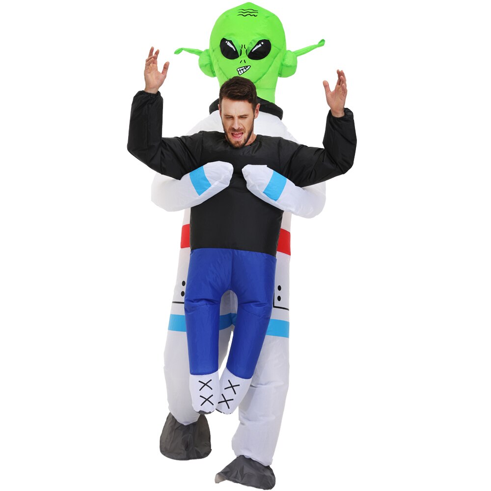 Déguisement mascotte beauf alien