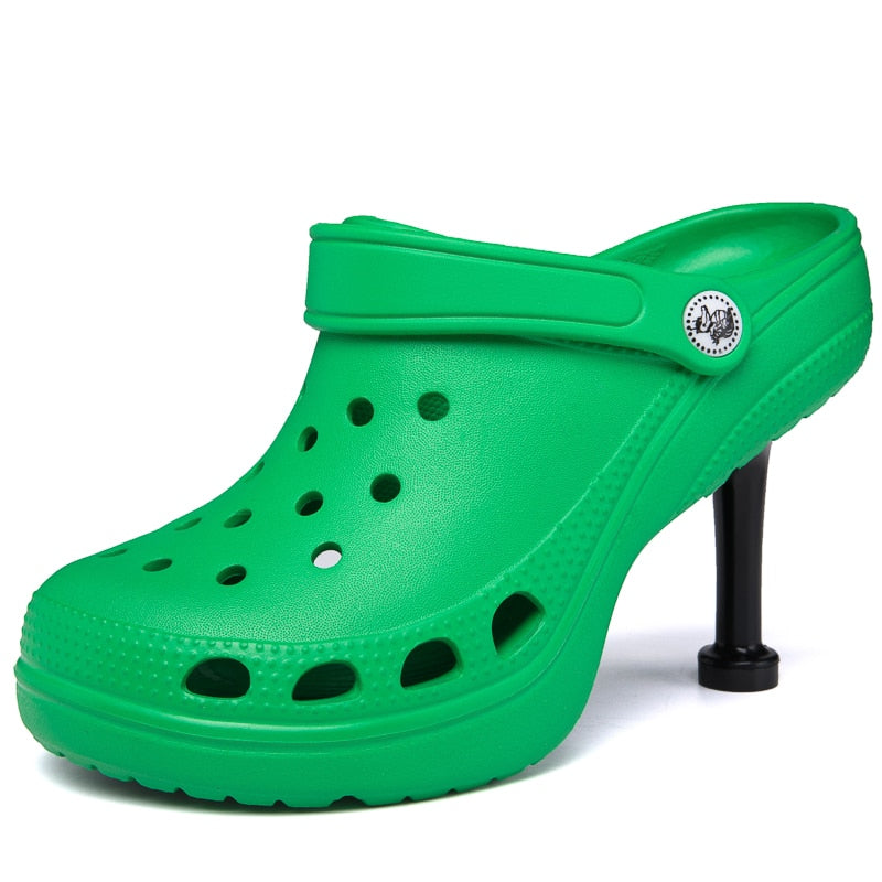 Chaussures beaufs Crocs Madame x Balenciaga JustBeBeauf