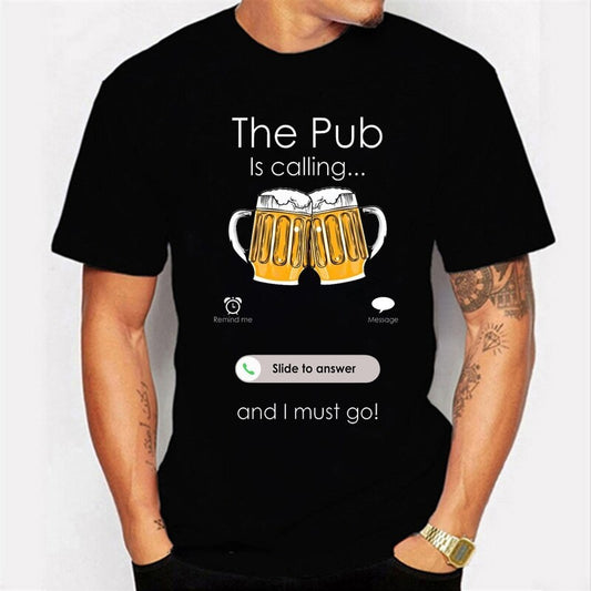 T-Shirt beauf | T-shirt "Le bar m'appelle"