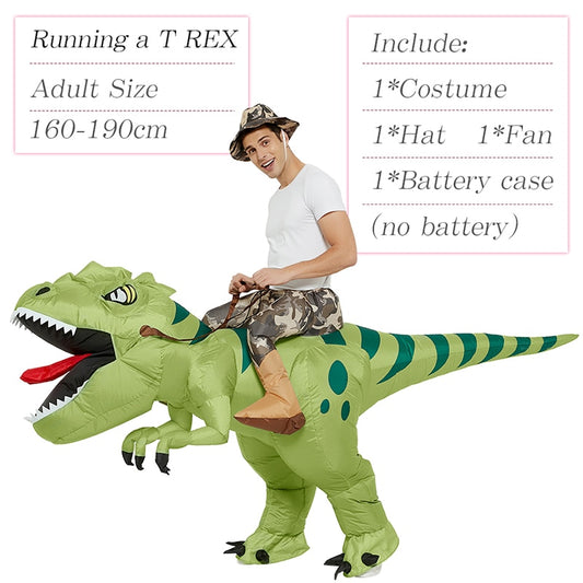 Déguisement mascotte beauf | T-Rex